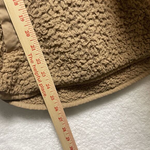 Abercrombie And Fitch Sherpa Pullover Women’s Size Small Brown Soft Fall - Picture 6 of 11
